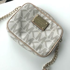 Michael Kors MK Logo Crossbody Bag